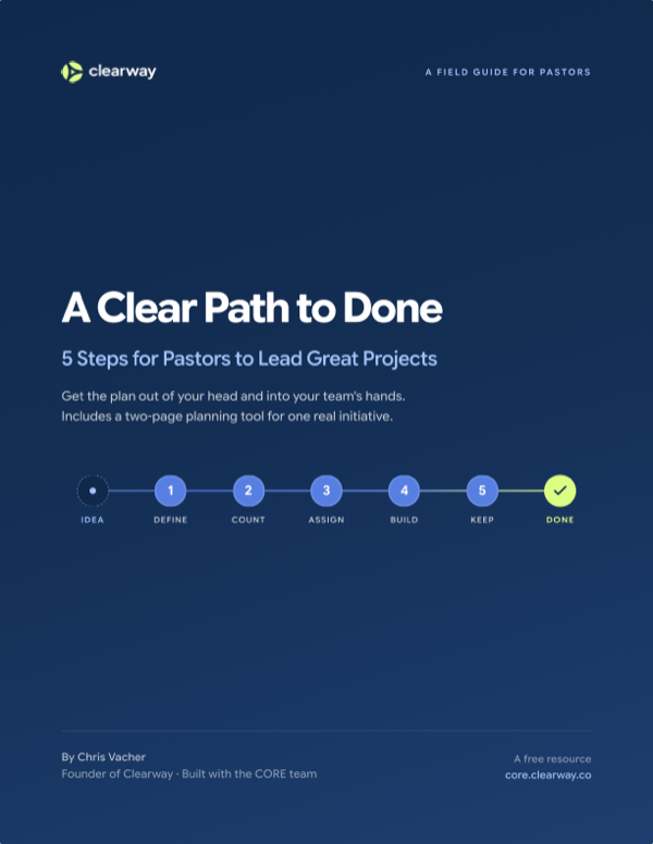A Clear Path to Done cover