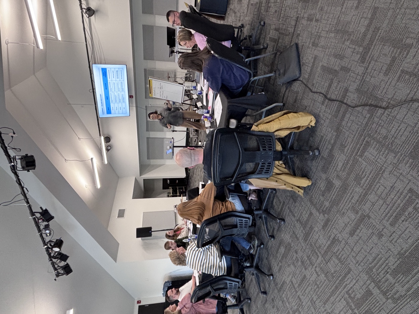 Facilitated working session with a church leadership team